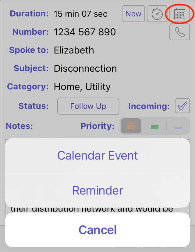 Calendar Button Image